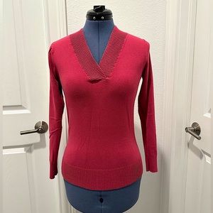 Gap Shawl Collar Sweater Hot Pink